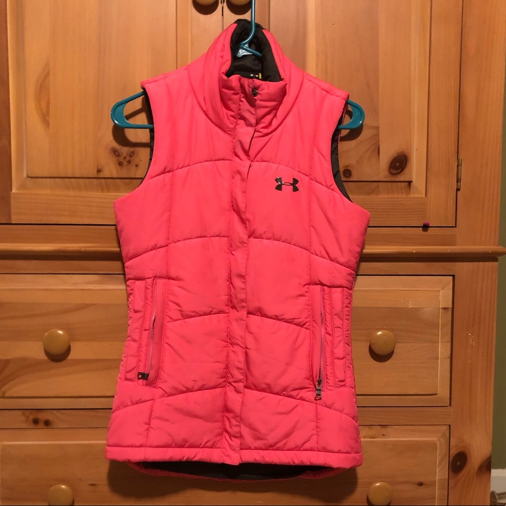 Under armor puffer vest